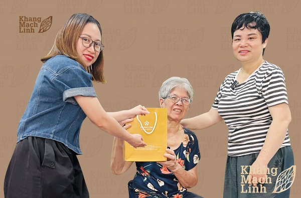 KHANG MẠCH LINH TRI ÂN, TẶNG QUÀ BỆNH NHÂN CÓ HOÀN CẢNH ĐẶC BIỆT KHÓ KHĂN