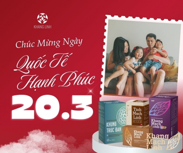 CHÚC MỪNG NGÀY QUỐC TẾ HẠNH PHÚC 20/3