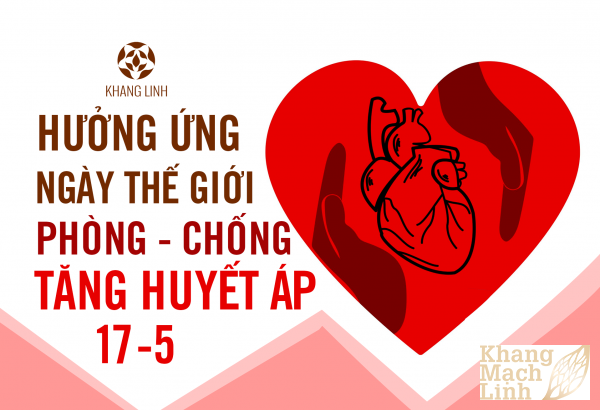HƯỞNG ỨNG NGÀY THẾ GIỚI PHÒNG, CHỐNG TĂNG HUYẾT ÁP 17/05. Chung tay nâng cao nhận thức – Chủ động bảo vệ sức khỏe tim mạch